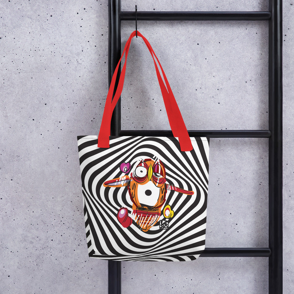 Spiraling Owl (V2) – Lebo Tote bag